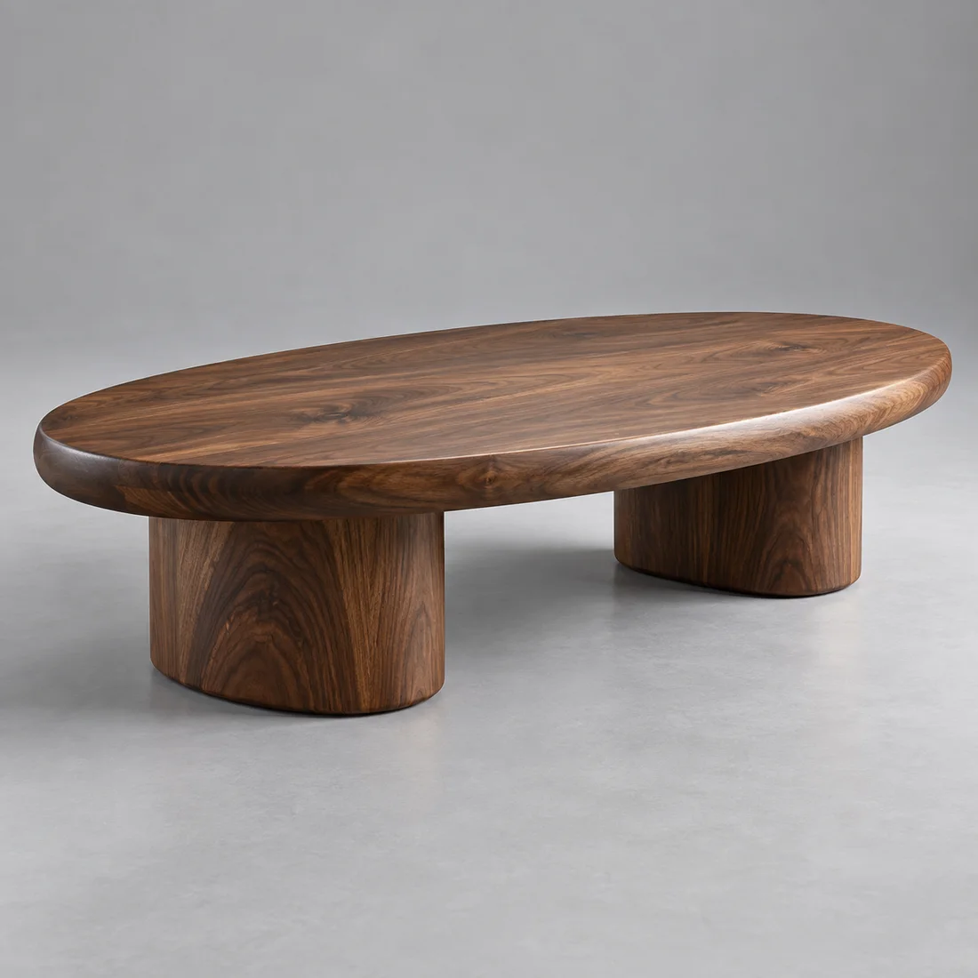 Walnut coffee table